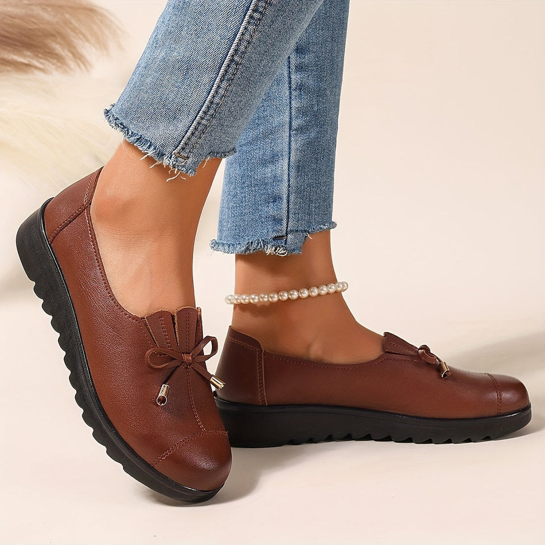 Rosalie | Bow Loafers