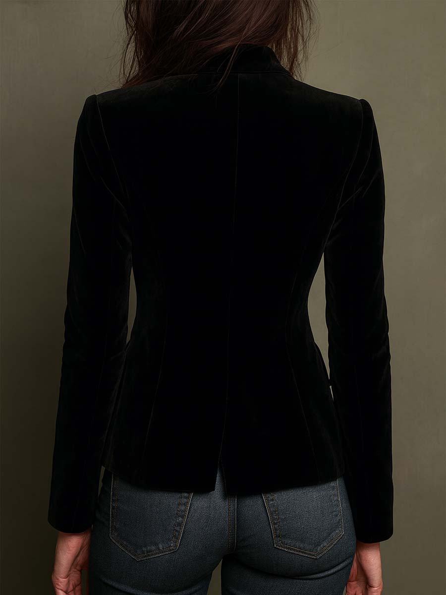 Apolline | Embroidered Floral Blazer