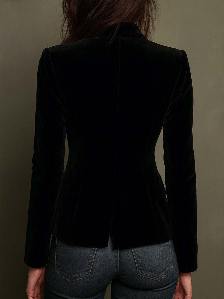Apolline | Embroidered Floral Blazer