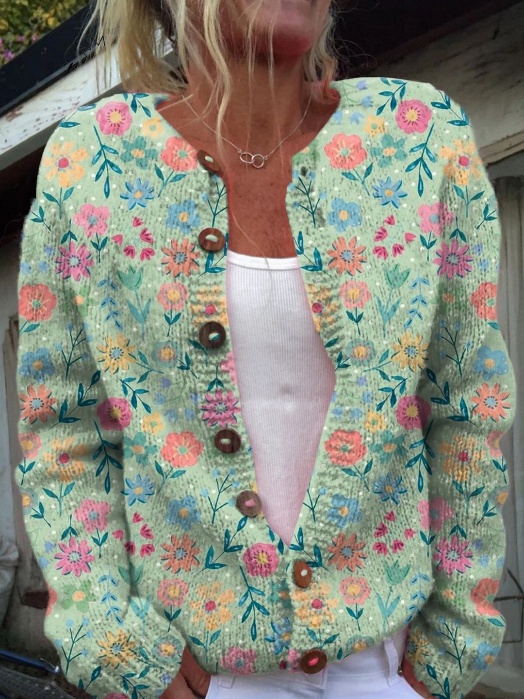 Cozy Vintage Cardigan — Foxfield