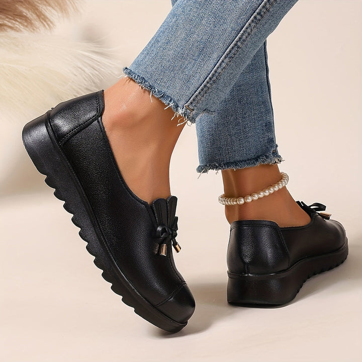 Rosalie | Bow Loafers