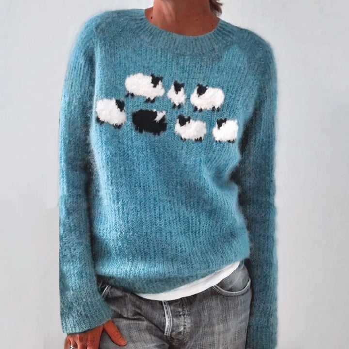Bianka | Comfortable Cute Sheep Sweater
