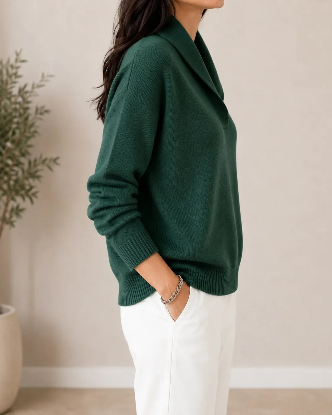 Antonine Soft V-Neck Sweater