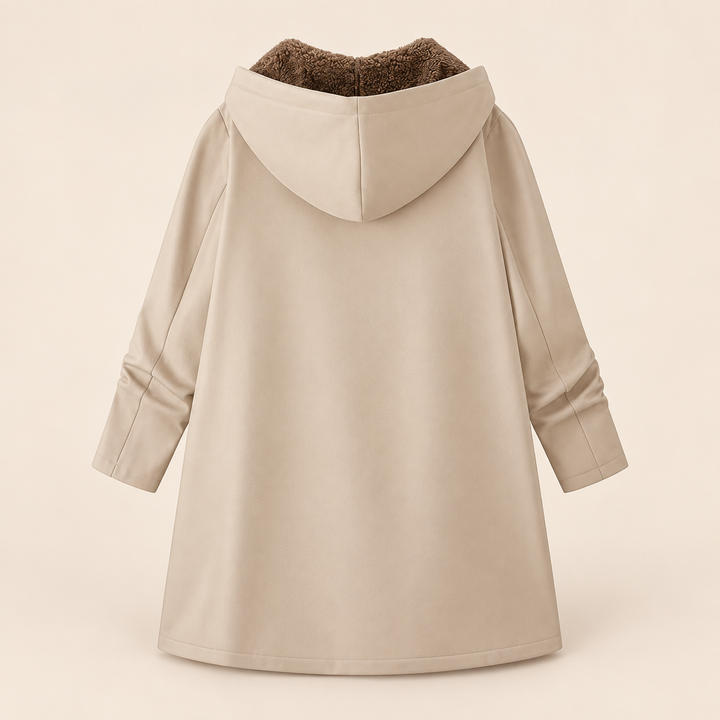 Clementine | Sherpa-Lined Hooded Coat
