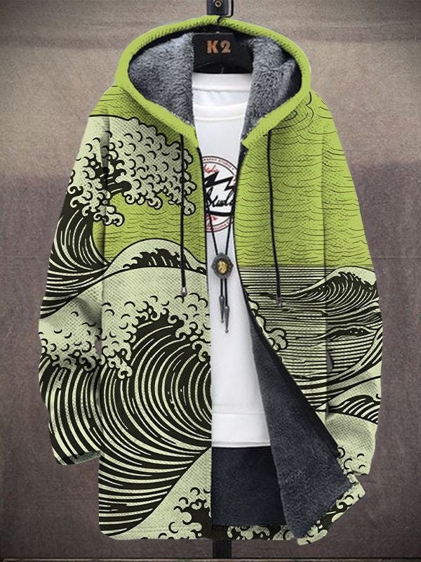 Eloise | Art-Inspired Statement Hoodie - Green