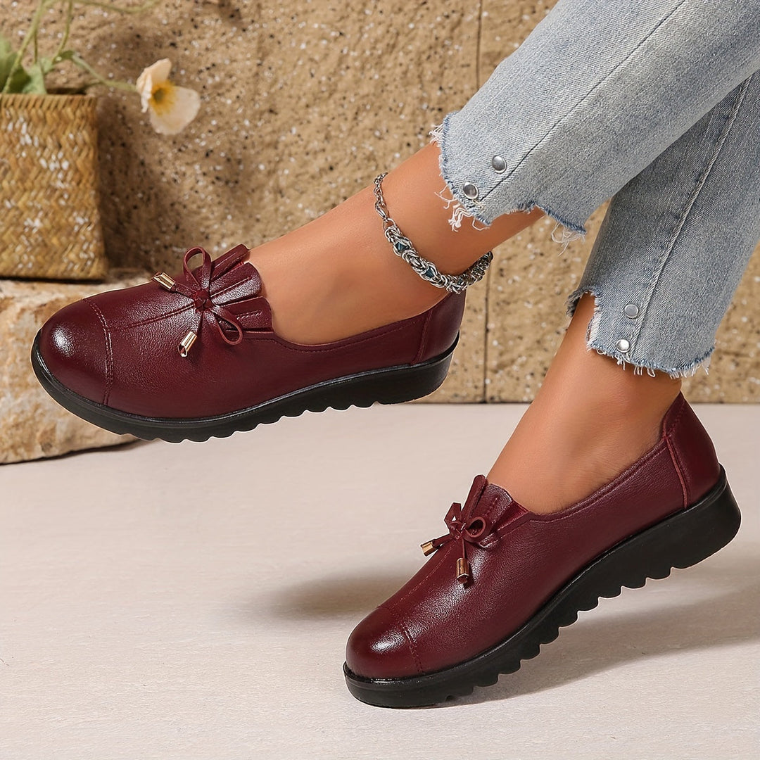 Rosalie | Bow Loafers