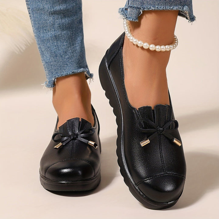 Rosalie | Bow Loafers