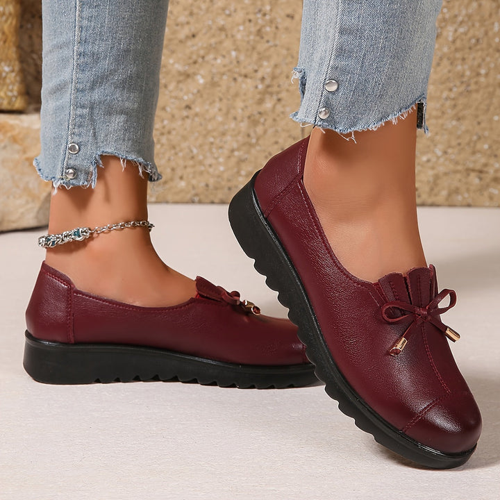 Rosalie | Bow Loafers
