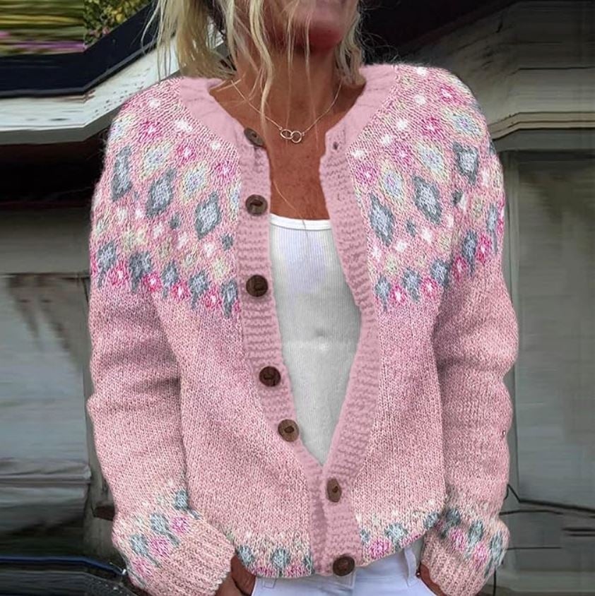 Cozy Vintage Cardigan — Hazel