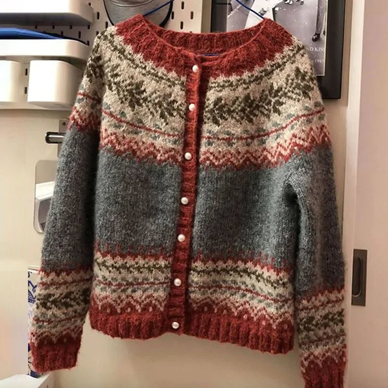 Cozy Vintage Cardigan — Atasha