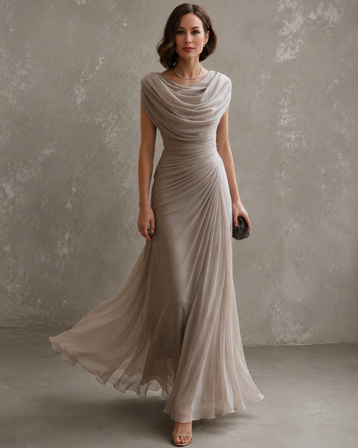 Draped Maxi Dress