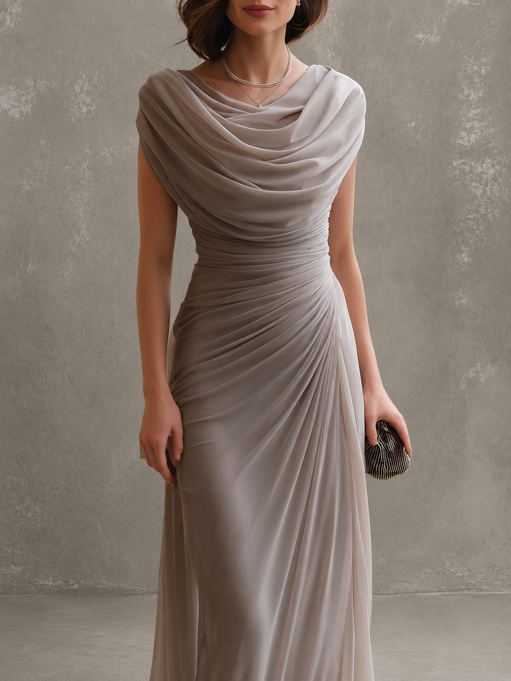 Draped Maxi Dress