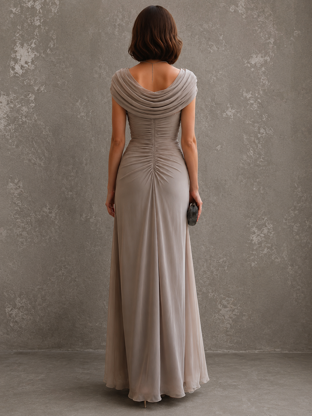 Draped Maxi Dress