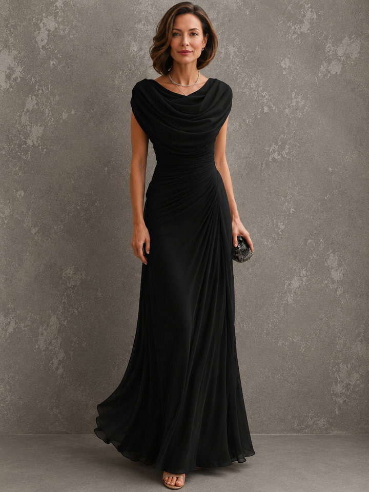 Draped Maxi Dress