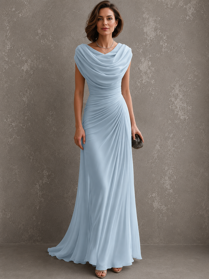 Draped Maxi Dress